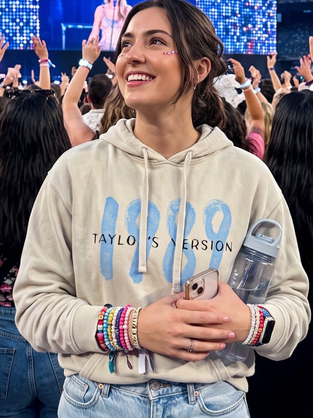 Taylor Swift 1989 XL Mid weight fleece Hoodie